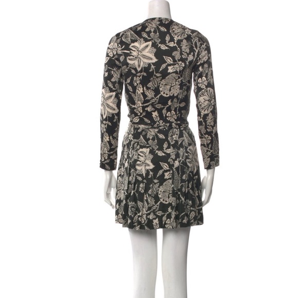 Isabel Marant silk dress black and white - Picture 3 of 4